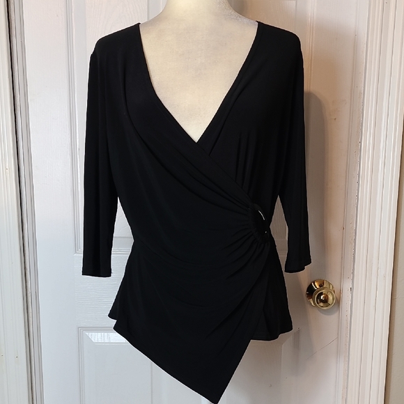 Joseph Ribkoff Tops - Joseph Ribkoff Crossover Blouse